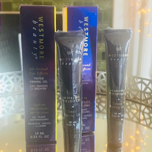 2 - Westmore Beauty 60 Sec Eye Effects Tinted MED Firming Gel 10ml/.33oz SEALED - Picture 1 of 6